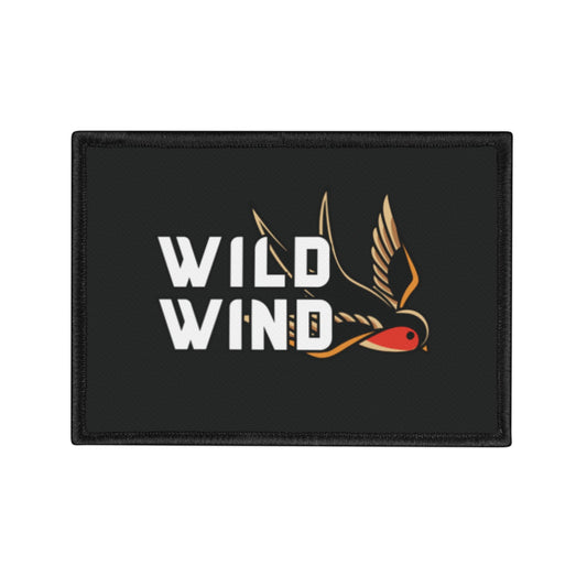 Wild Wind Sparrow Iron-On Patch