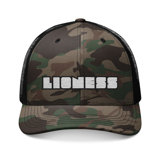 Lioness Camouflage Trucker Hat