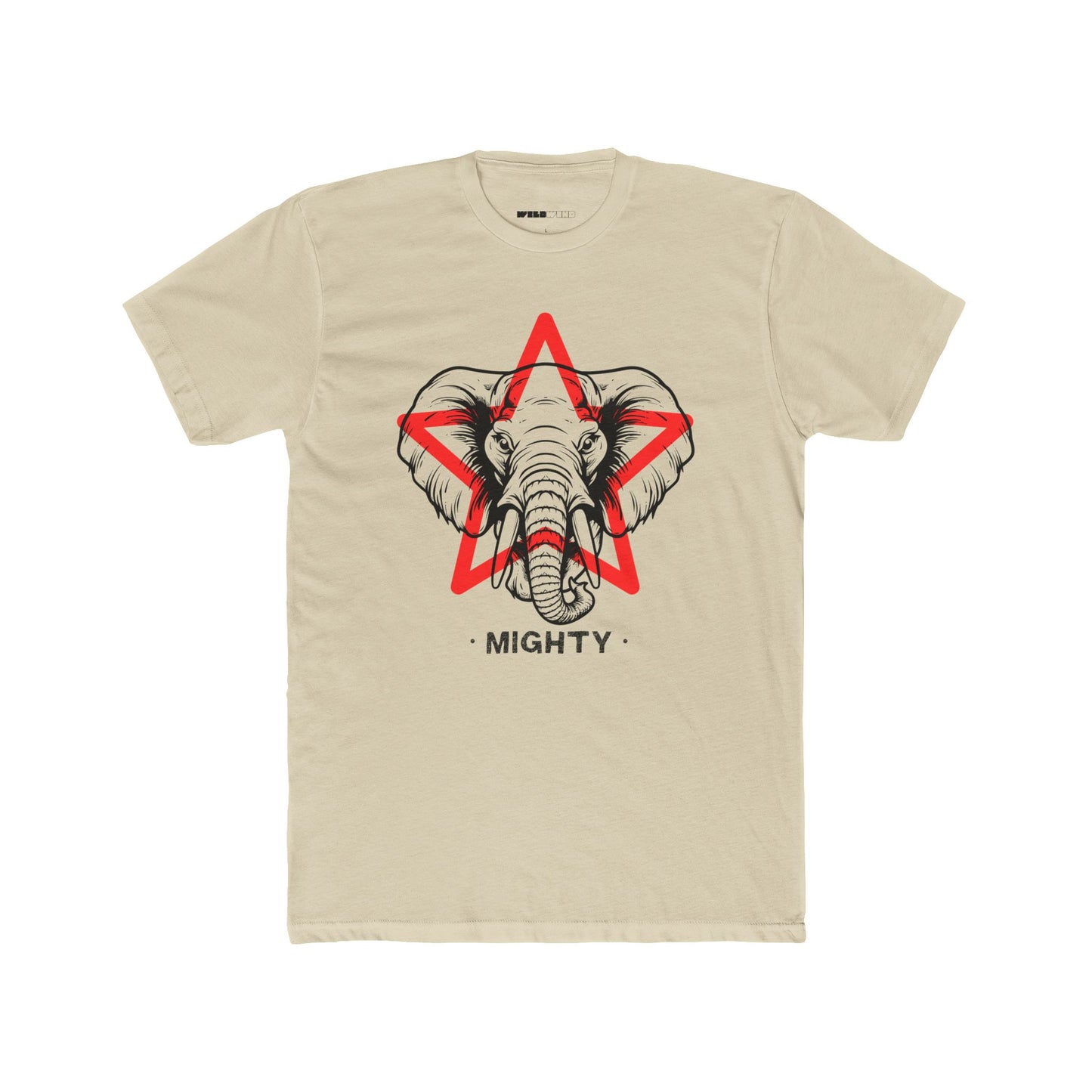 Elephant Cotton Crew Tee