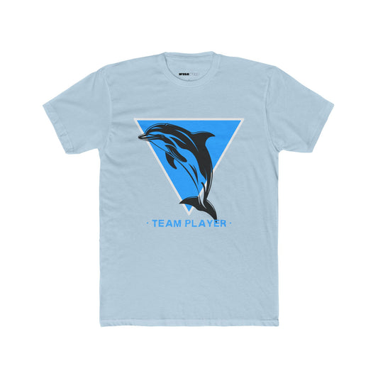 Dolphin Cotton Crew Tee