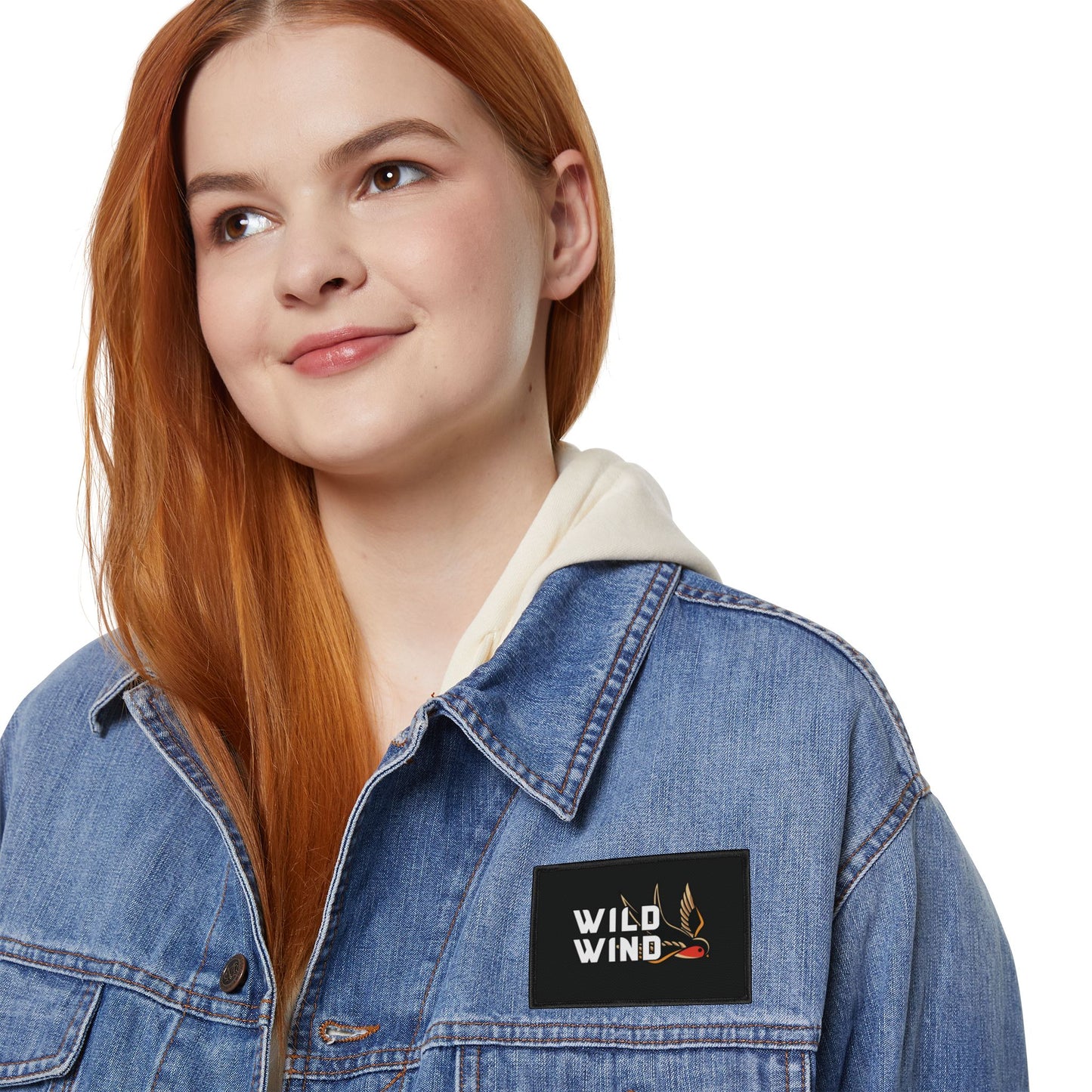 Wild Wind Sparrow Iron-On Patch