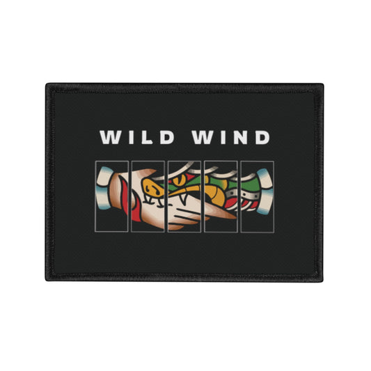 Snake Bite Iron-On Patch