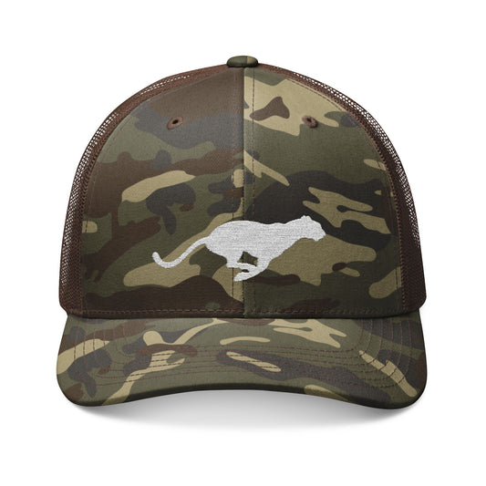 Leopard Camouflage Trucker Hat