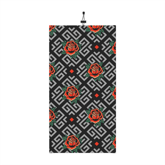 Winter Neck Gaiter - Red Roses