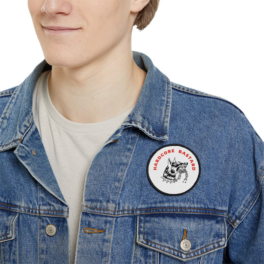 Hardcore Bastard Iron-On Patch