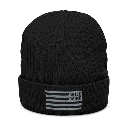 wild wind us flag reverse beanie
