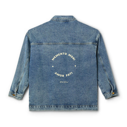 Memento Mori Amor Fati Women’s Denim Jacket