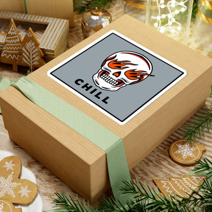 Chill Skull Sticker