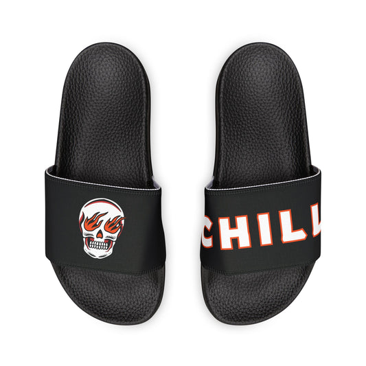 Chill Flaming Skull Slides