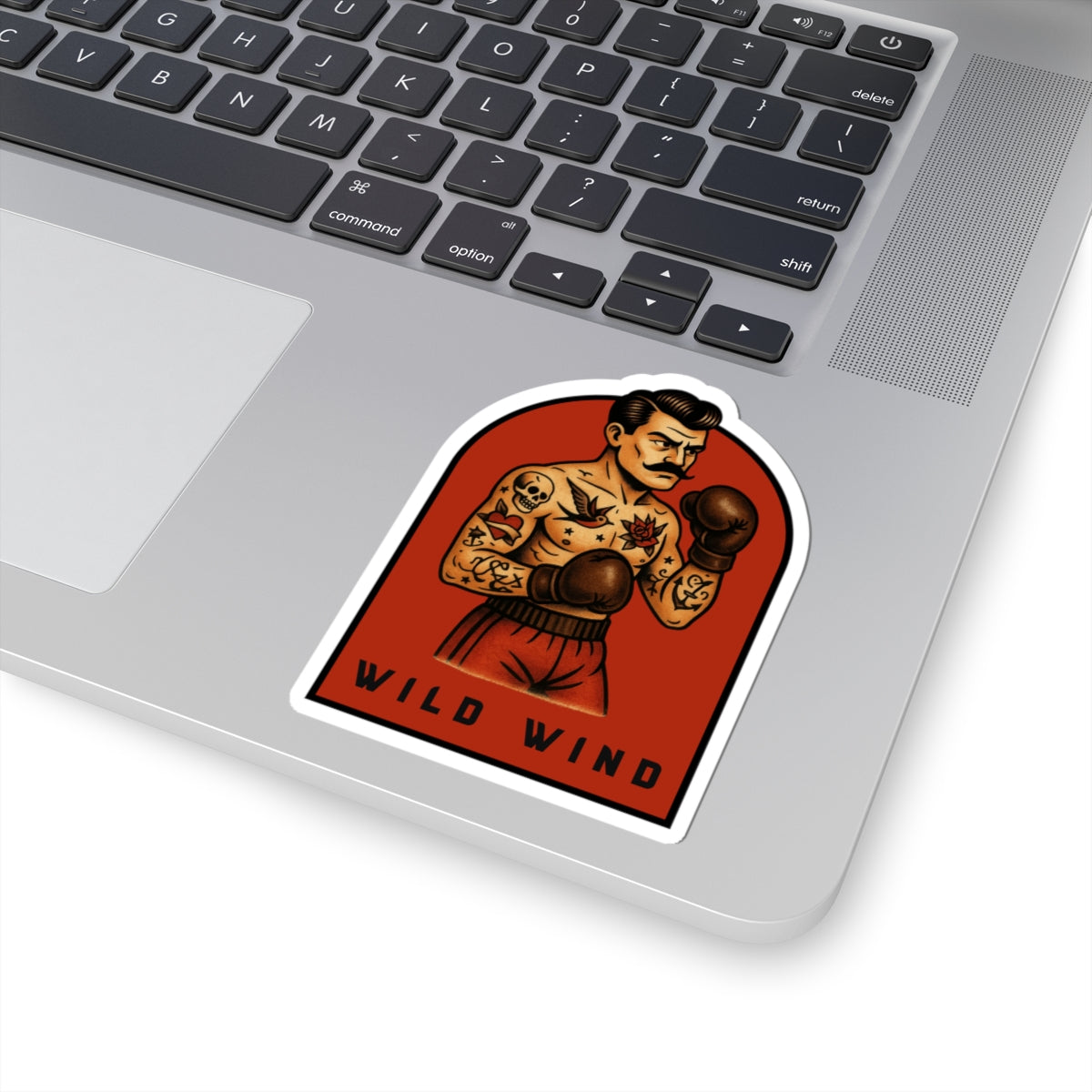 Tattooed Boxer Sticker