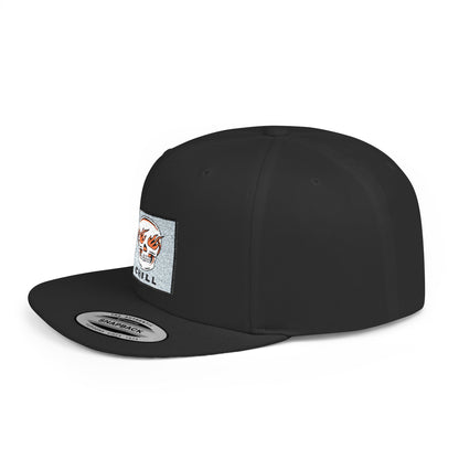 Flaming Skull Cap