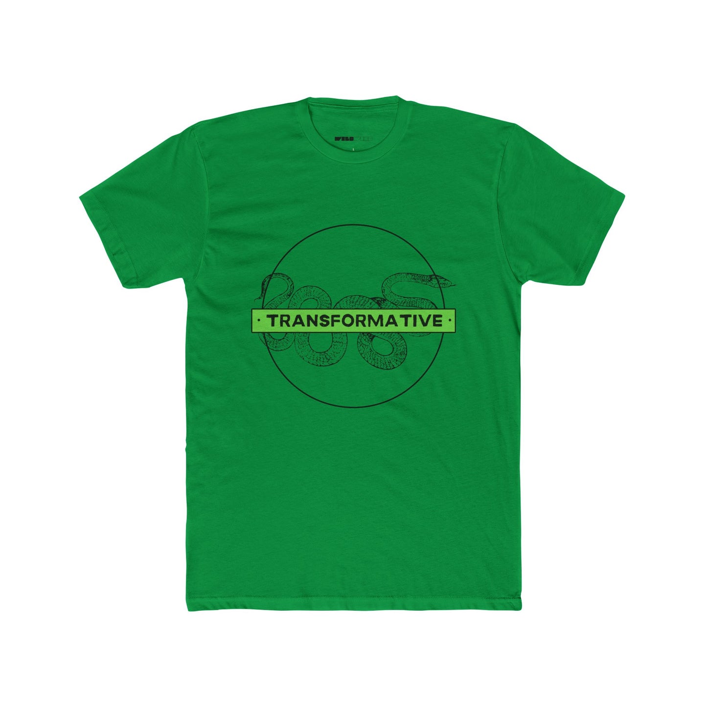Snake Cotton Crew Tee