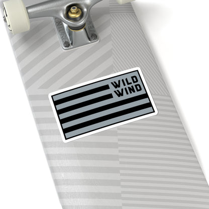 Black Flag Wild Wind Sticker