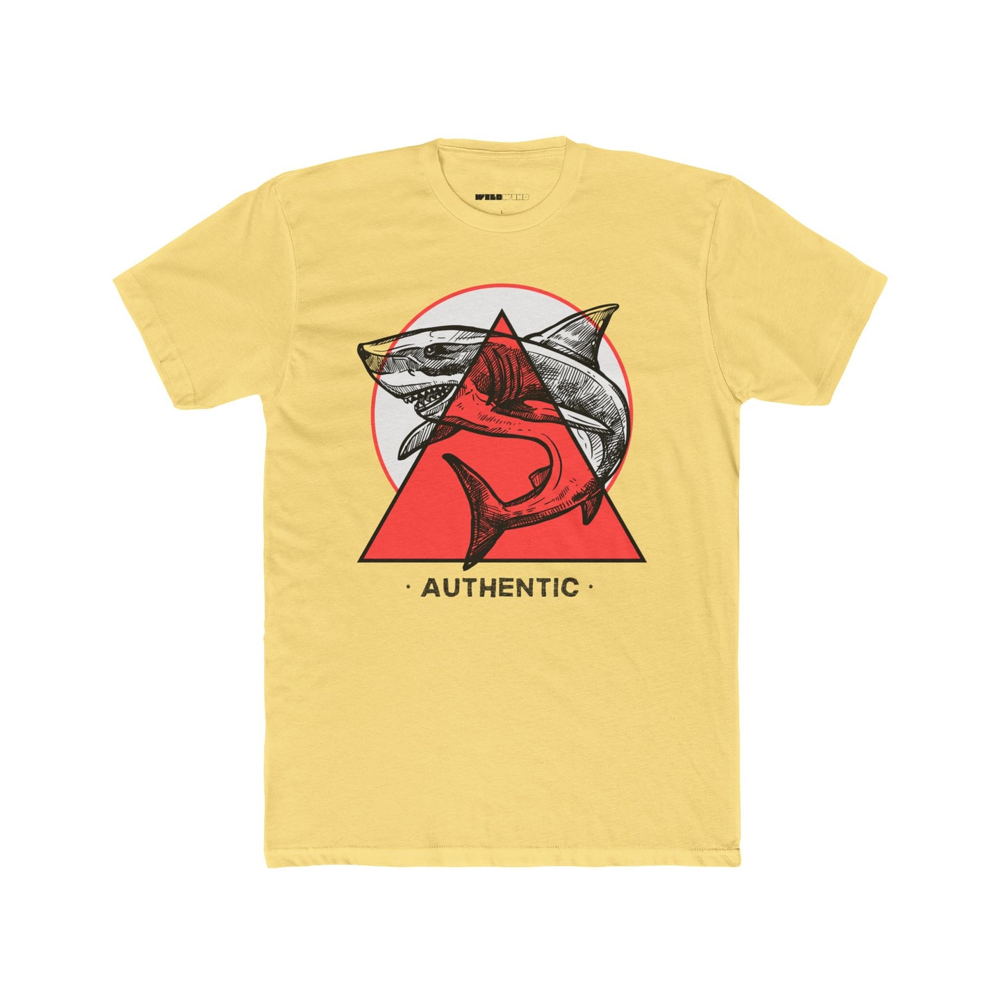 Shark Cotton Crew Tee