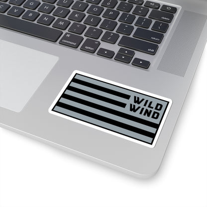 Black Flag Wild Wind Sticker