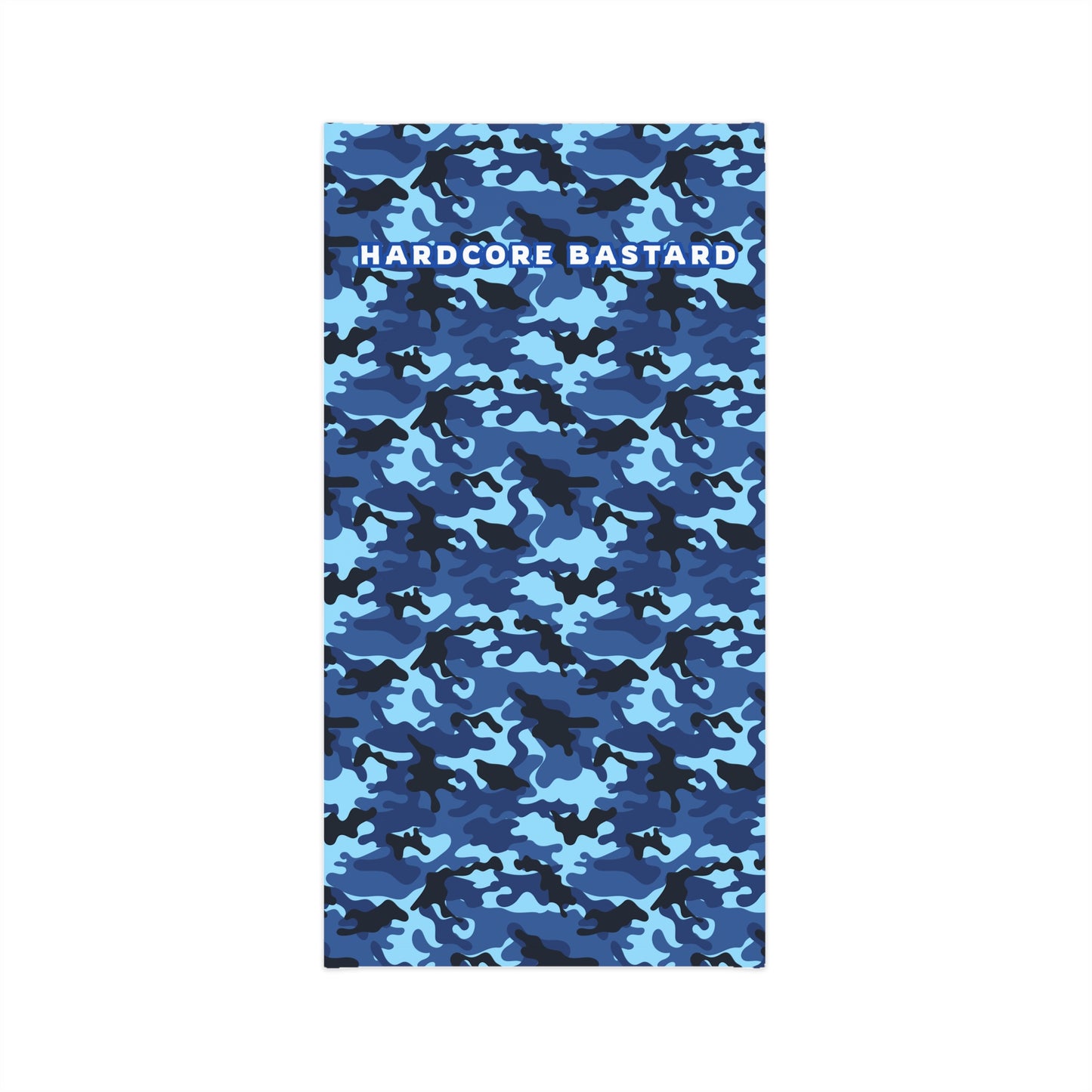 Neck Gaiter — Blue Camo Hardcore Bastard
