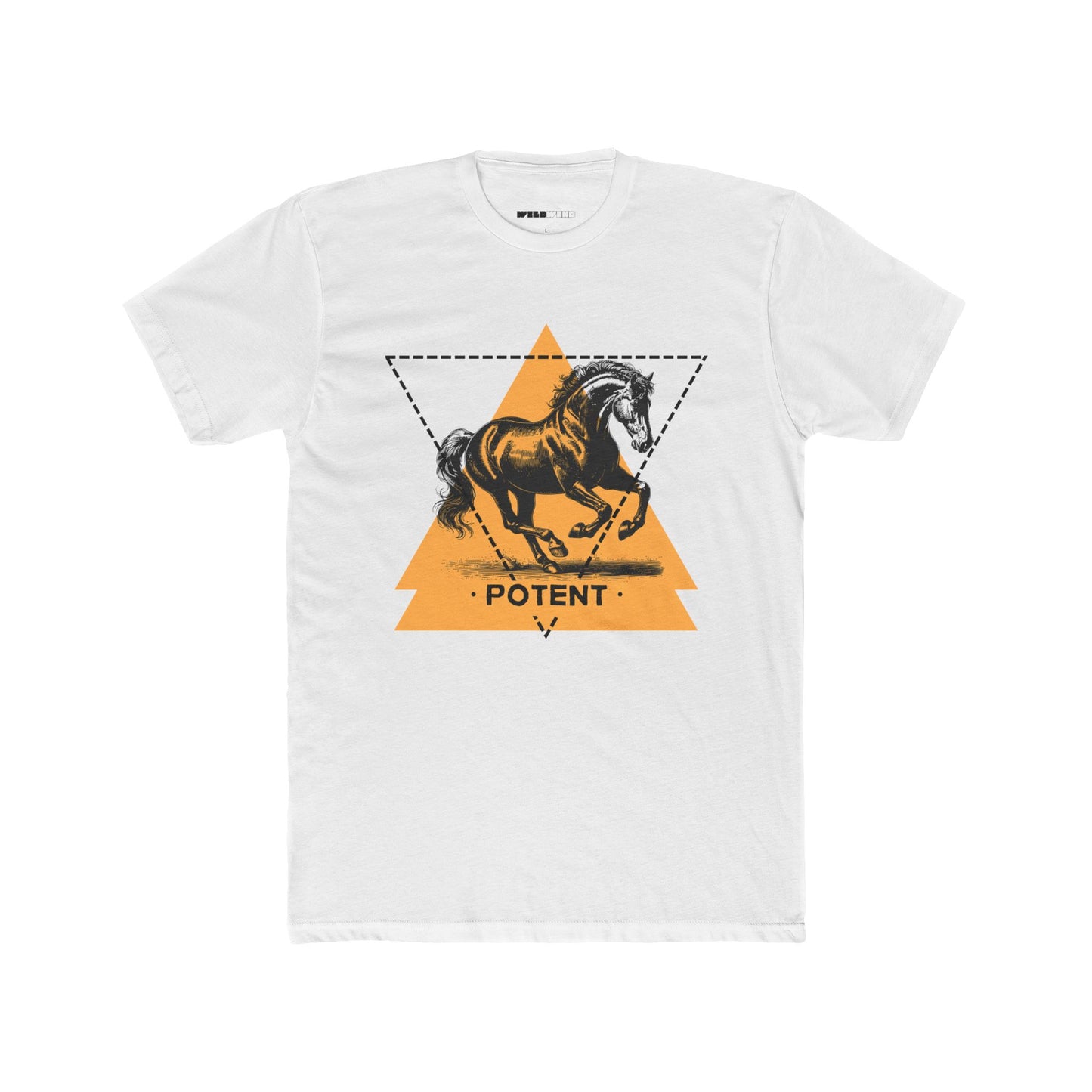 Horse Cotton Crew Tee