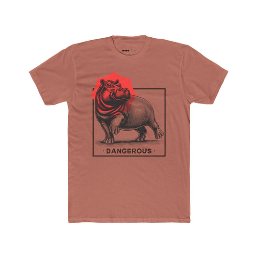 Hippo Cotton Crew Tee