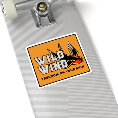 Wild Wind Freedom on Your Skin Sticker