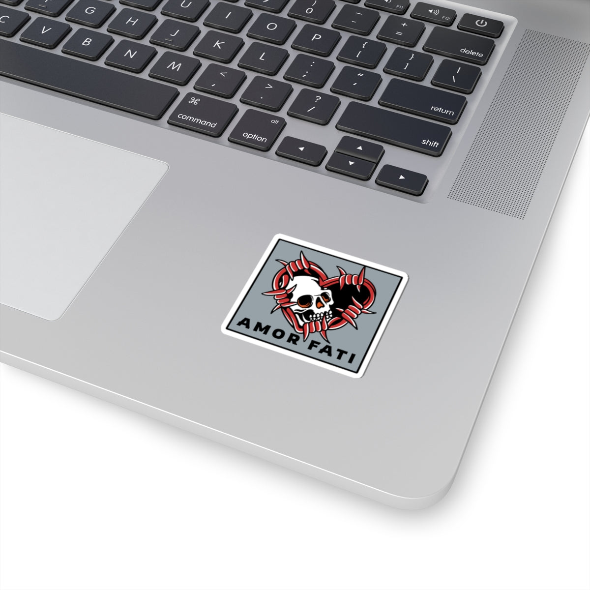 Amor Fati Skull Sticker