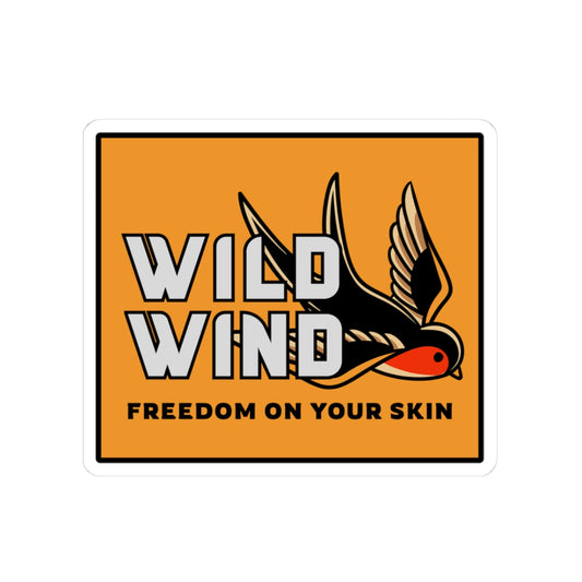 Wild Wind Freedom on Your Skin Sticker