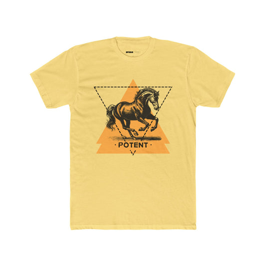 Horse Cotton Crew Tee