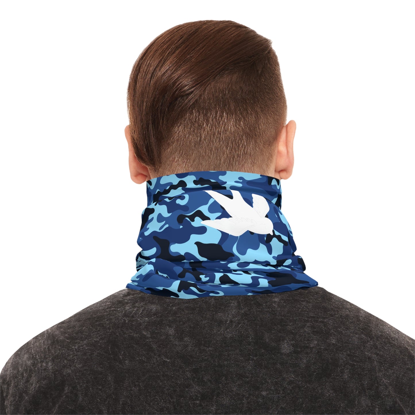 Neck Gaiter — Blue Camo Hardcore Bastard