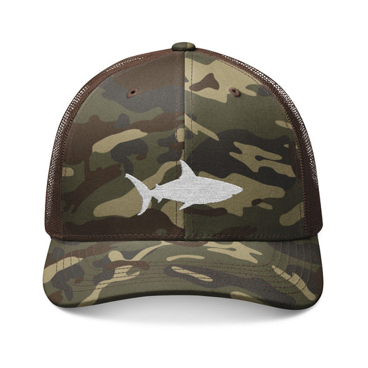 Shark Camouflage Trucker Hat