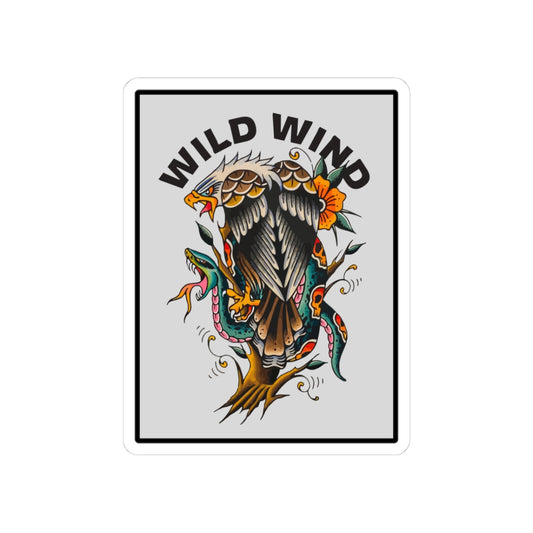 Eagle vs Snake Sticker