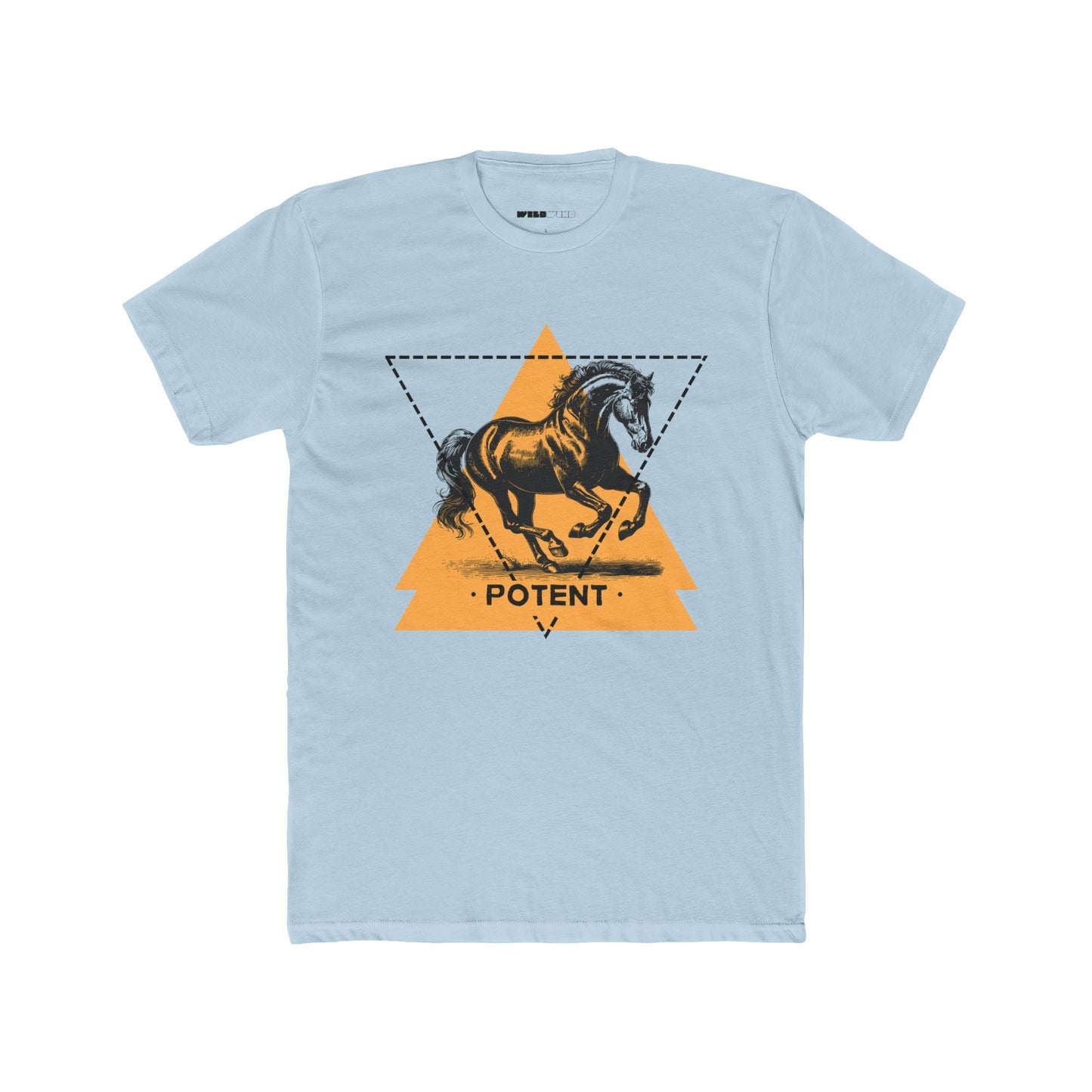 Horse Cotton Crew Tee
