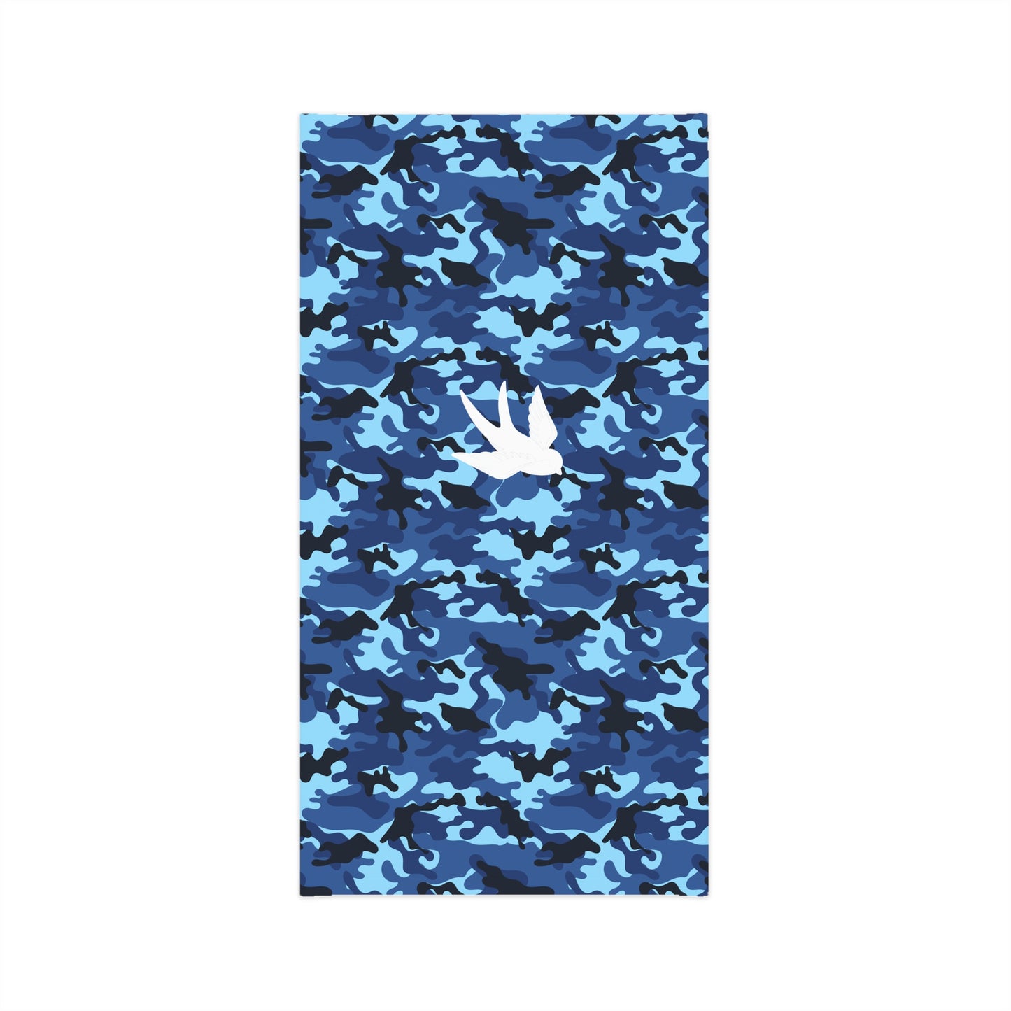 Neck Gaiter — Blue Camo Hardcore Bastard