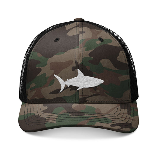 Shark Camouflage Trucker Hat