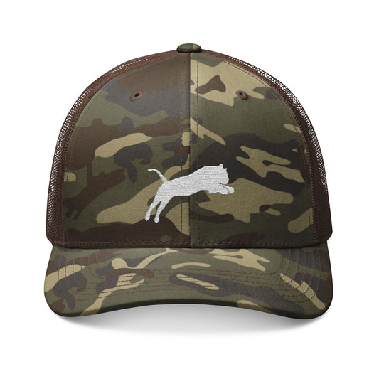 Big Cat Camouflage Trucker Hat