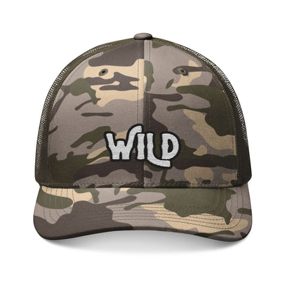 Wild Camouflage Trucker Hat