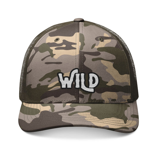 Wild Camouflage Trucker Hat