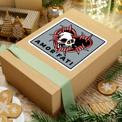 Amor Fati Skull Sticker
