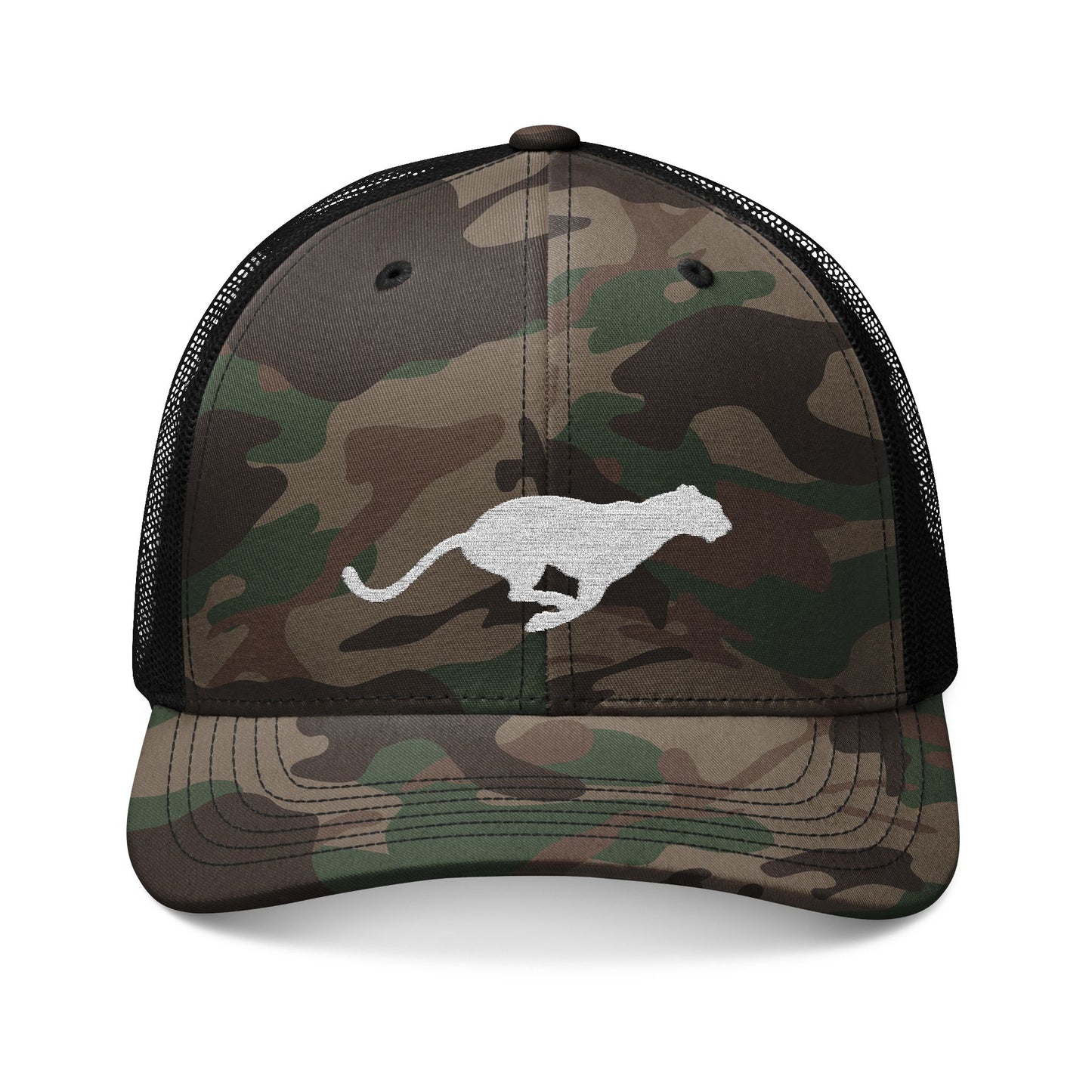 Leopard Camouflage Trucker Hat