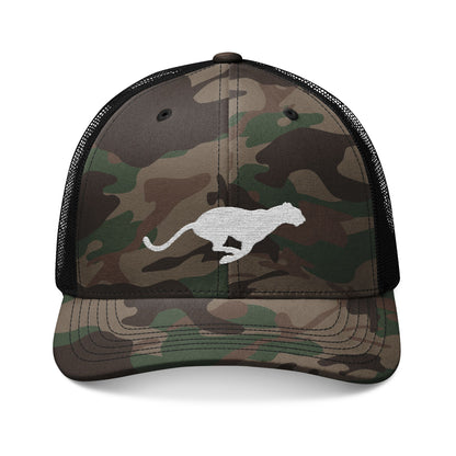 Leopard Camouflage Trucker Hat