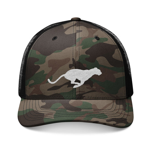 Leopard Camouflage Trucker Hat