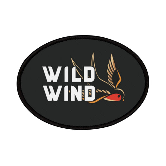 Wild Wind Sparrow Iron-On Patch