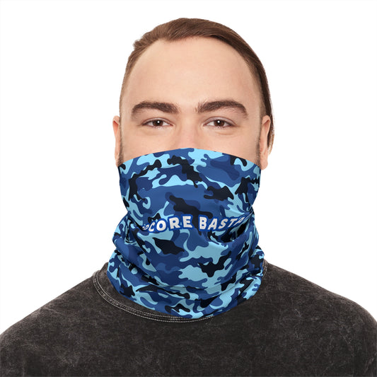 Neck Gaiter — Blue Camo Hardcore Bastard