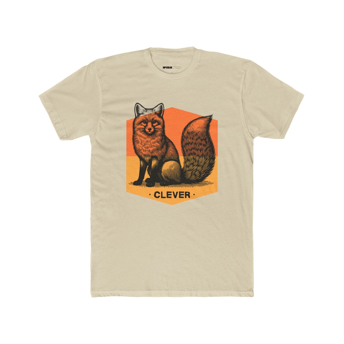 Fox Cotton Crew Tee