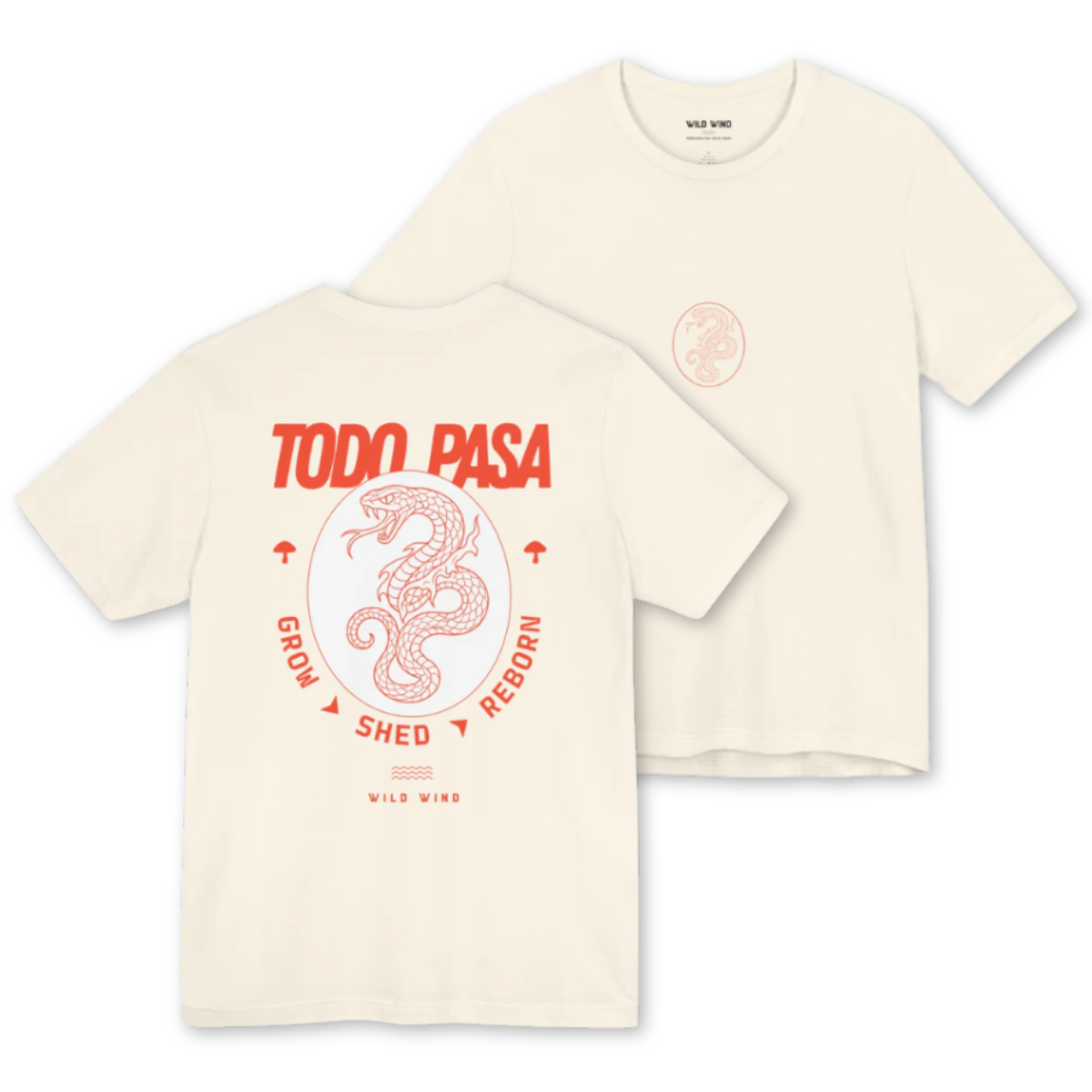 Todo Pasa Shedding Snake T Shirt