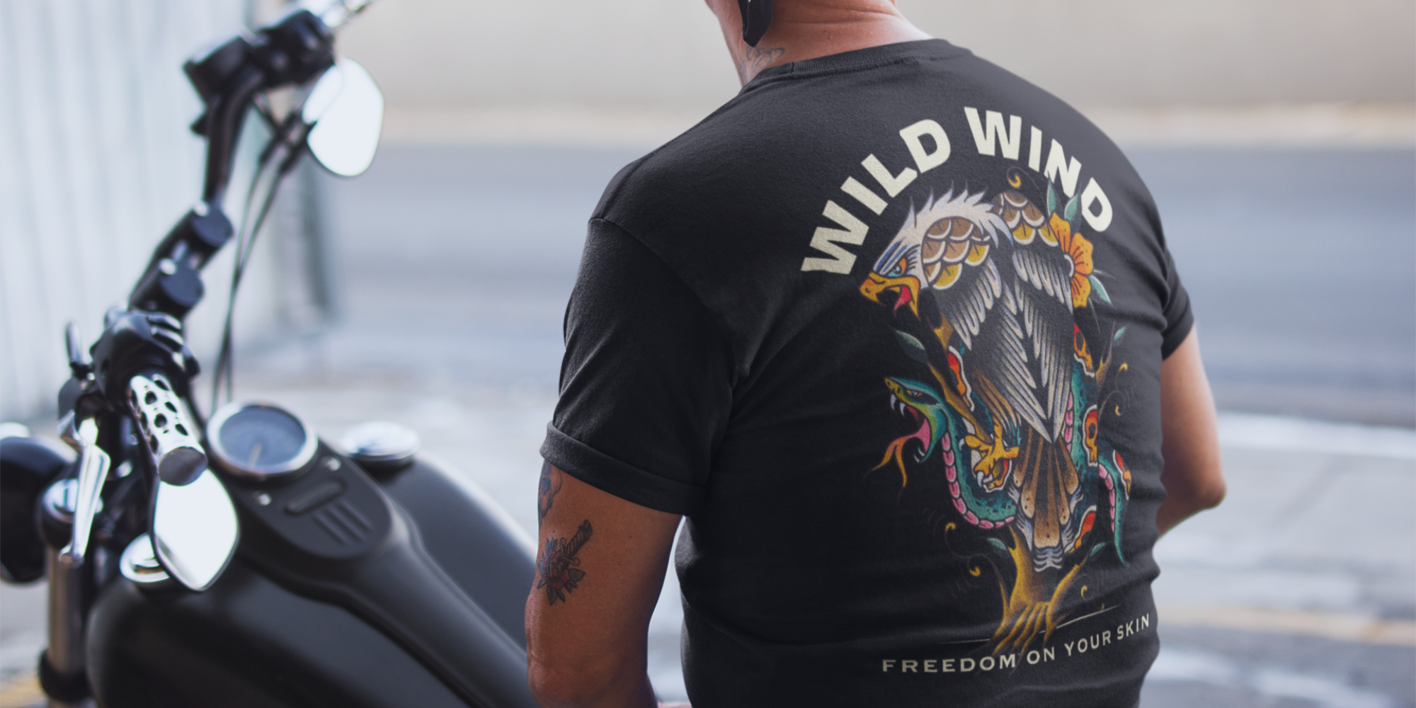 Streetwear inspired by classic American Tattoo art